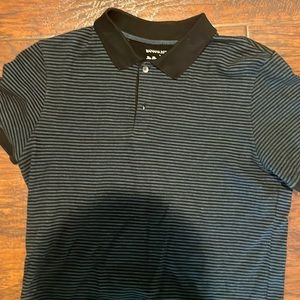 Striped medium banana republic polo
